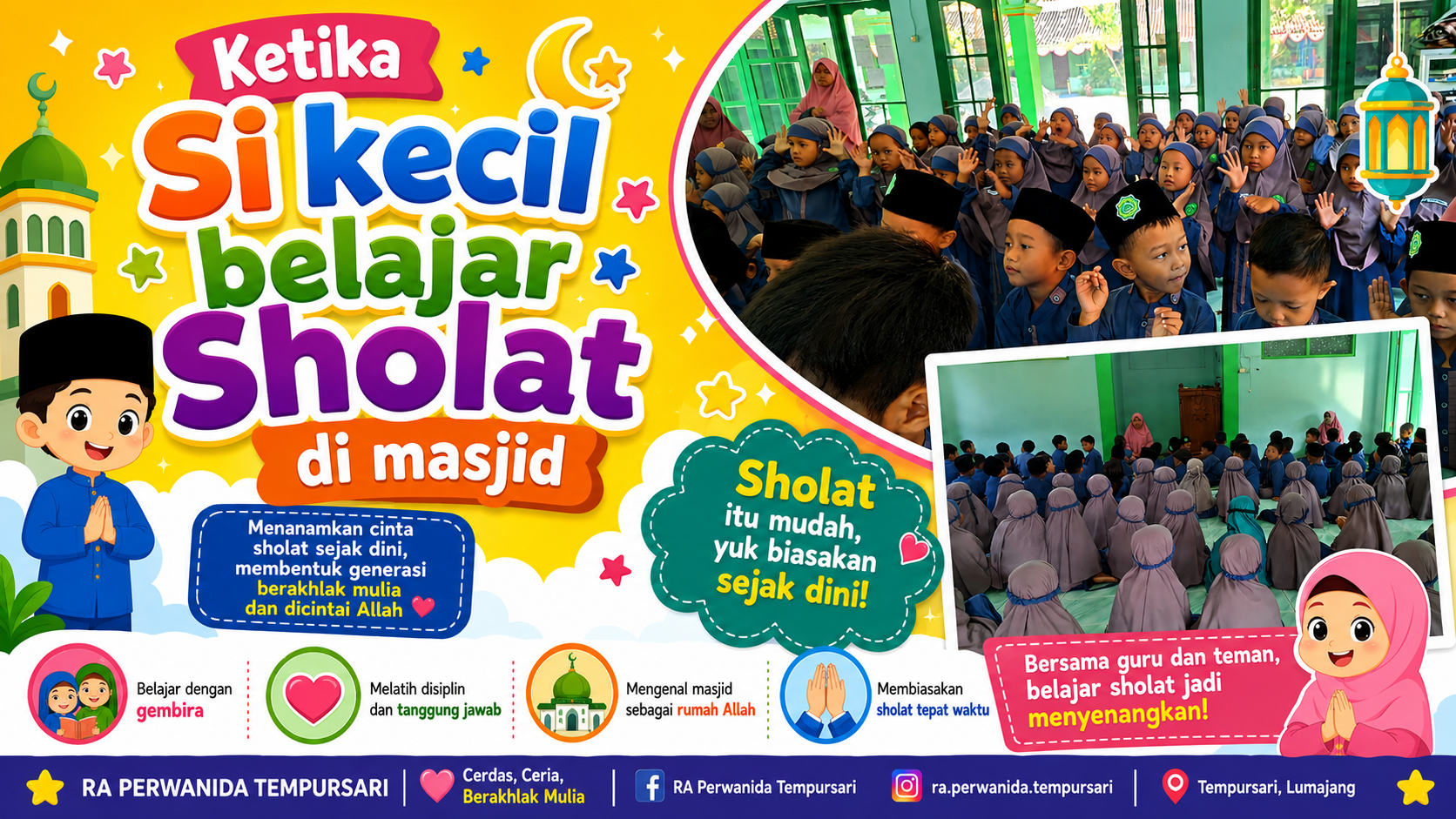 JUMAT BERKAH, JUMAT CERIA! INTIP SERUNYA SI KECIL LATHAN SHOLAT DI MASJID